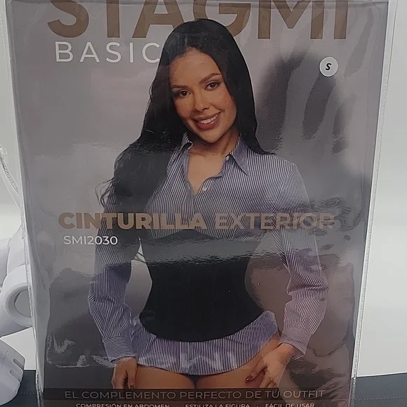 Stagmi 100% Colombian External Define Best Waist Trainer Cinturilla Externa NEW! - Picture 16 of 17